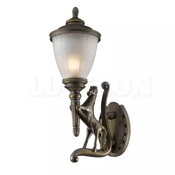Настенный уличный фонарь факел IP44 Favourite Guards 1334-1WL