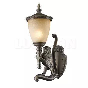Настенный уличный фонарь IP44 Favourite Guards 1337-1WL с животными