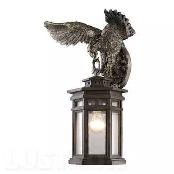 Настенный уличный фонарь птички IP44 Favourite Guards 1458-1W