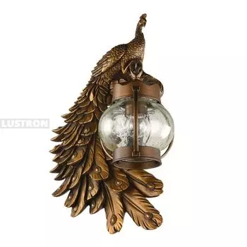 Настенный уличный фонарь IP44 птички Favourite Hunt 2081-1W