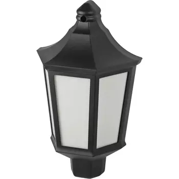 Настенный фонарь уличный IP44 ЭРА НБУ 06-60-003 У1 черный мат.