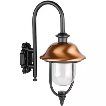 Настенный фонарь уличный IP44 Oasis Light MADRID-COOPER 84302c/10 Bl