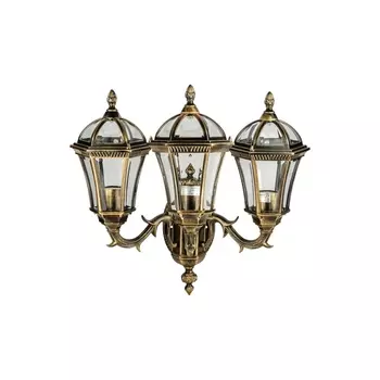 Настенный фонарь уличный IP44 Oasis Light ROMA S 95201S 3 15L Gb