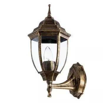 Настенный уличный фонарь IP44 Arte Lamp Pegasus A3151AL-1BN