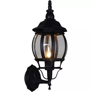 Настенный фонарь уличный Reluce 08012-0.2-001SW BK