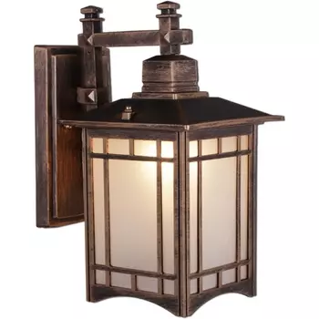 Настенный фонарь уличный Reluce 08245-0.2-001U BKG