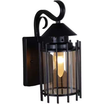 Настенный фонарь уличный IP44 Reluce 08284-9.2-001U BK