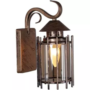 Настенный фонарь уличный IP44 Reluce 08284-9.2-001U BKG