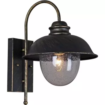 Настенный фонарь уличный IP54 Reluce 08300-9.2-001SJ BKG