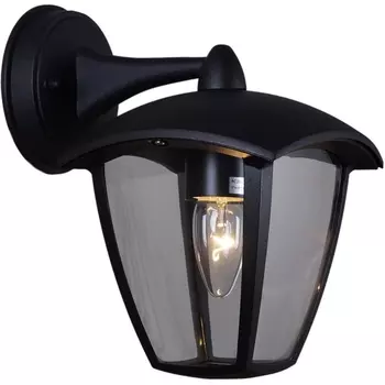 Настенный фонарь уличный Reluce 08301-9.2-001SJ Top mount BK