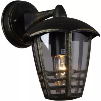 Настенный фонарь уличный Reluce 08303-9.2-001SJ Top mount BKG