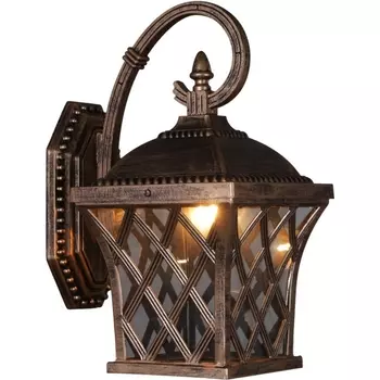 Настенный фонарь уличный Reluce 09017-0.2-001SW BKG