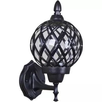 Настенный фонарь уличный Reluce 09018-0.2-001SW BK