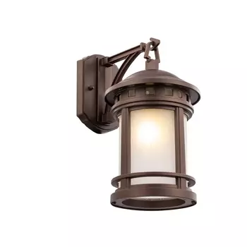 Настенный уличный фонарь IP44 Maytoni Salamanca O031WL-01BR