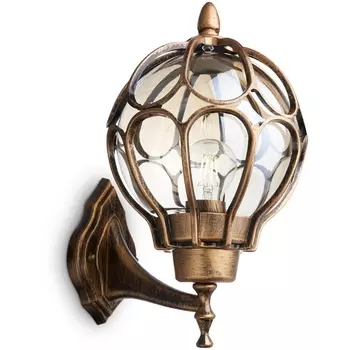 Настенный уличный фонарь IP44 Feron Сфера 11350 в форме шара