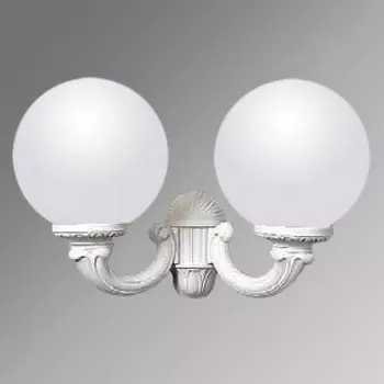 Настенный фонарь уличный шарики Globe 300 G30.142.000.WYE27 (Fumagalli)