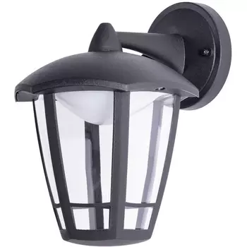 Настенный уличный фонарь светодиодный IP44 Arte Lamp Enif A6064AL-1BK