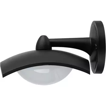 Настенный фонарь уличный светодиодный ЭРА ДБУ 07-8-004 У1 «Дели 4» черный