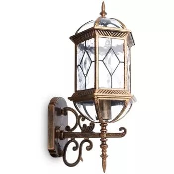 Настенный уличный фонарь IP44 Feron Витраж 11334