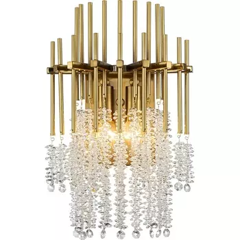 Настенные светильник хрусталь (12052/2W Gold) Indigo Cappella V000601