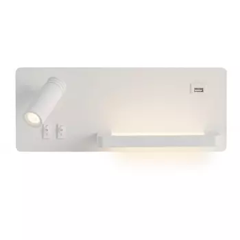 Настенный светильник 8017W WT Мелодия Света WA1L 000028240