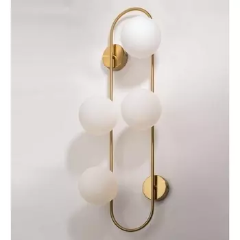 Настенный светильник Alfa Light F2024-28 (плафоны шарики)