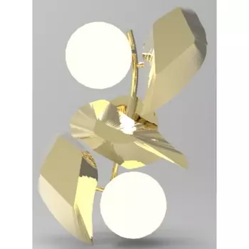 Настенный светильник Alfa Light F3224-76 (плафоны шарики)