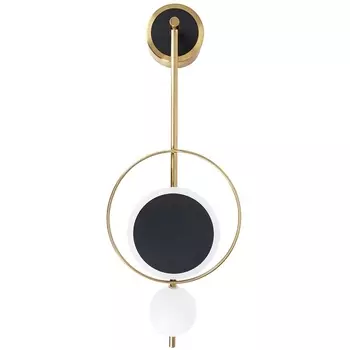 Настенный светильник светодиодный Arte Lamp Polaris A2604AP-7BK в форме шара