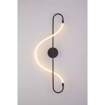 Настенный светильник с гибким неоном Arte Lamp Klimt A2850AP-13BK гибкий неон