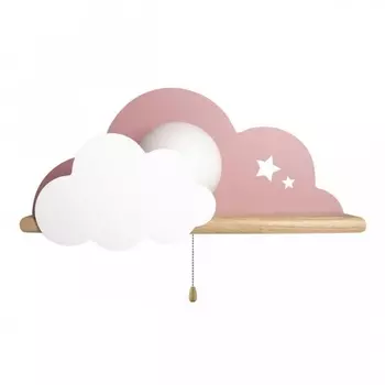 Настенный светильник для детской Loft It Axel 10134 Pink в форме шара