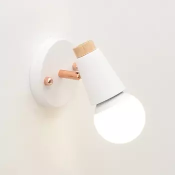 Настенный светильник LED (бра) Rotary Wall белый ImperiumLoft Rotary-Wall01 (185373-26)