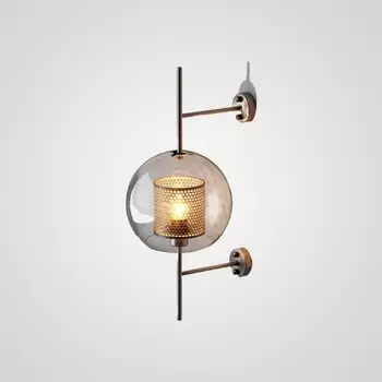 Настенный светильник Catch Wall Ball D55 Steel ImperiumLoft Catchwall01 (189444-26) в форме шара