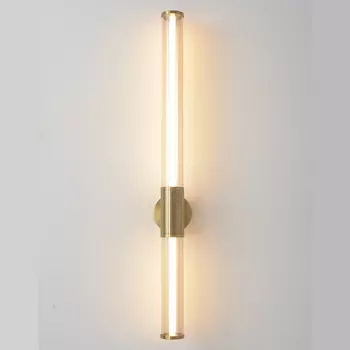 Настенный светильник Crystal Lux LINEUP AP18W LED BRASS