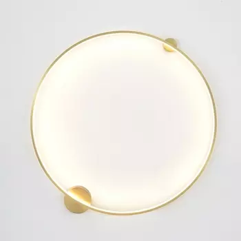 Настенный светильник с пультом Crystal Lux REAL AP35W LED BRASS