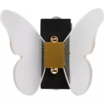 Настенный светильник светодиодный с бабочками De City Конти 488024801