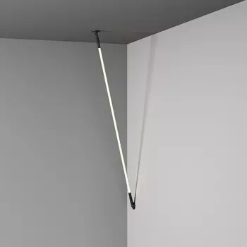 Настенный светильник с гибким неоном Denkirs Flex DK7502-BK 24V DC 35W 3000К