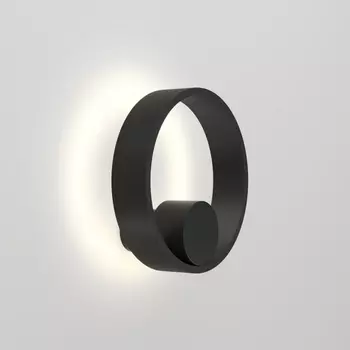 Настенный светильник светодиодный Denkirs Orbit DK5060-BK 10 Вт, черный матовый