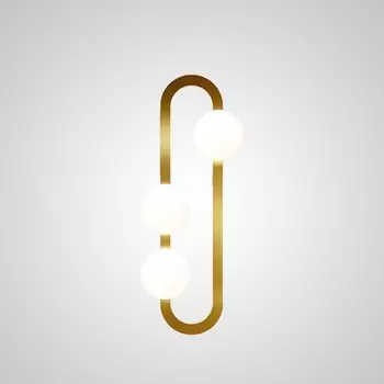 Настенный светильник светодиодный Dika L3 Brass ImperiumLoft Dika01 шарики