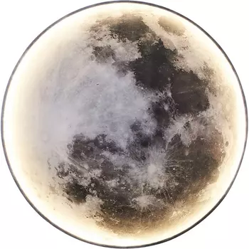 Настенный светильник диммируемый Kink Light Спутник 07831-100,19 черный Led 60W с пультом ДУ