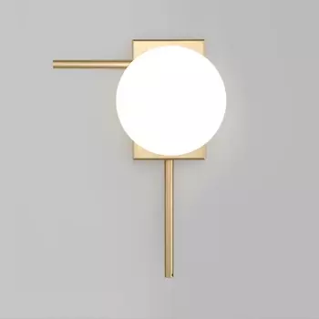 Настенный светильник Eurosvet Fredo 40036/1 латунь в форме шара