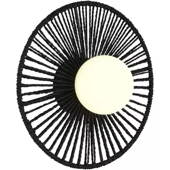 Настенный светильник Evoluce Loom SLE6022-401-01 черный/черный, белый G9 LED 1*5W