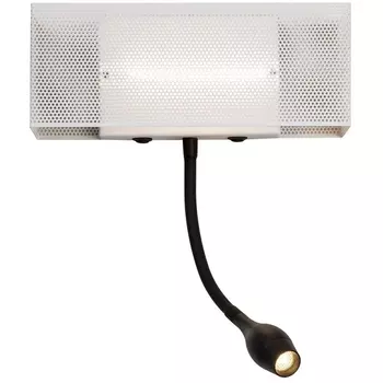 Настенный светильник на гибкой ножке для чтения светодиодный Favourite Twin 4066-2W