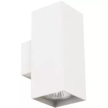 Настенный светильник Feron ML1740 QUAD 48428 35W, 2*GU10, белый IP20