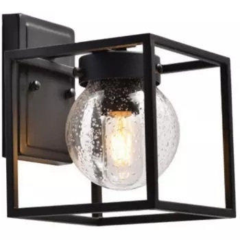 Настенный светильник IP44 Feron Прованс PL701 48383 60W E27 черный