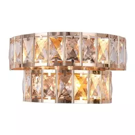 Настенный светильник хрустальный AMANDA 81428/1W GOLD (Natali Kovaltseva)