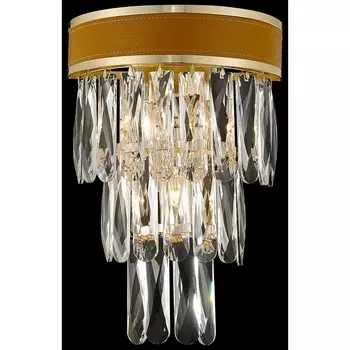 Настенный светильник каскадный хрустальный Wertmark Clarissa WE136.03.301