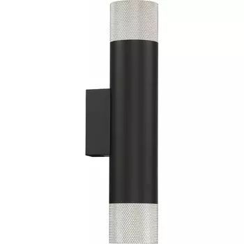 Настенный светильник iLedex Delta 2365-2 BK+SL