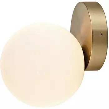 Настенный светильник IP44 Nowodvorski Ice Ball Brass 8126 в форме шара