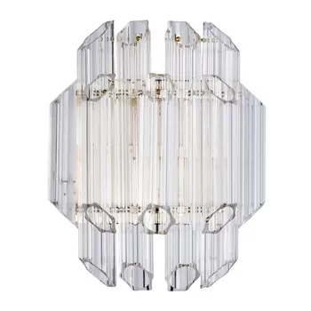 Настенные светильник хрусталь Arte Lamp Jastin A2848AP-2GO