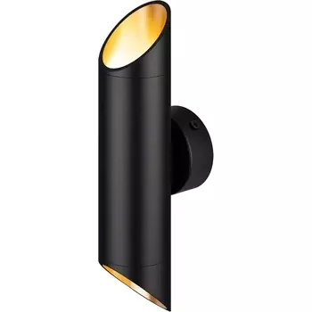 Настенный светильник ЭРА WL52 BK/GD